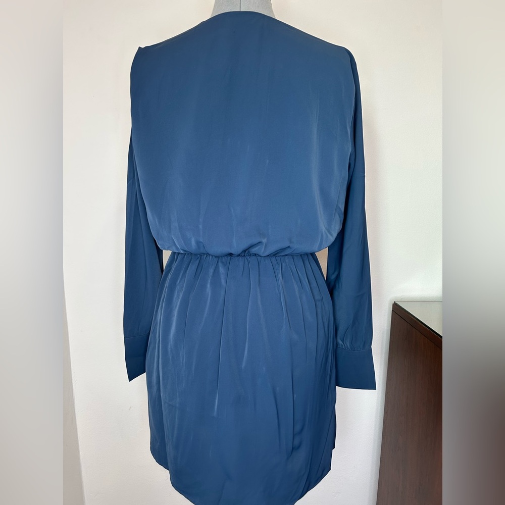 ABERCROMBIE & FITCH - Long Sleeve Draped Mini Dress Size S - Picture 5 of 13